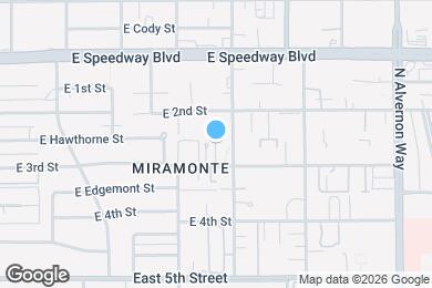 Map image of the property - 3569 E 3rd St