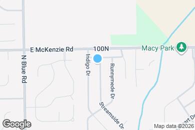 Map image of the property - 958 Streamside Dr