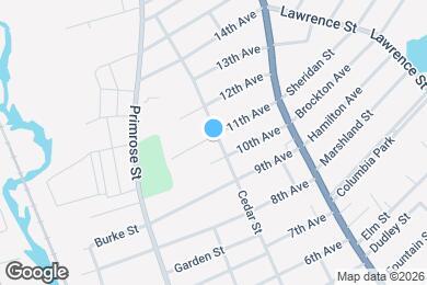 Map image of the property - 156 Cedar St