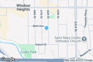 Map image of the property - 1036 66th St