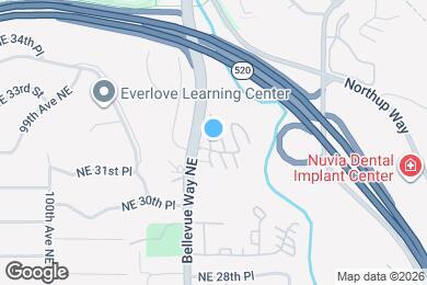 Map image of the property - 10418 Northeast 32nd Place