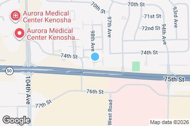 Map image of the property - 7403 98th Ave