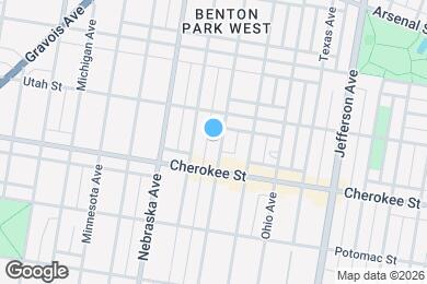 Map image of the property - 3333 California Ave