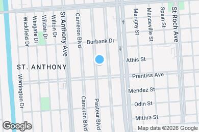 Map image of the property - 5717 Pasteur Blvd