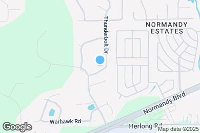 Map image of the property - 9341 Thunderbolt Dr
