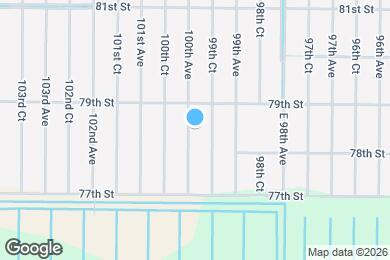 Map image of the property - 7846 100th Ave