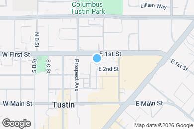 Map image of the property - 327 E 2nd St