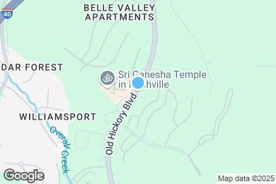 Map image of the property - 615 Old Hickory Blvd