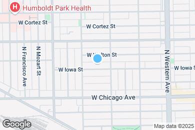 Map image of the property - 2626 W Iowa St