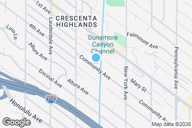 Map image of the property - 3515 Community Ave