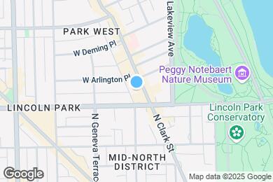 Map image of the property - 2424 N.Clark