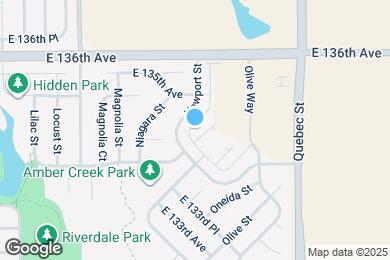 Map image of the property - 13476 Oneida Ln