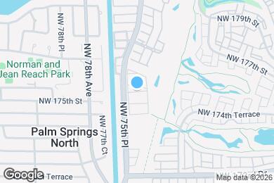 Map image of the property - 7570 NW 175th St