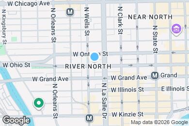 Map image of the property - 170 W Ohio St