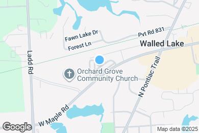 Map image of the property - 414 Legato Dr