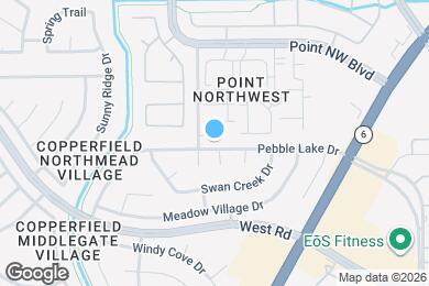 Map image of the property - 15422 Pebble Lake Dr