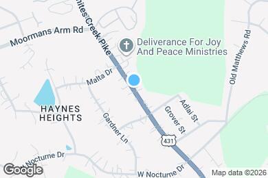Map image of the property - 2523 Whites Creek Pike