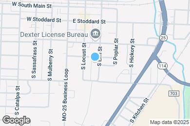 Map image of the property - 312 S Elm St