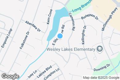 Map image of the property - 1119 E Shoreview Rd
