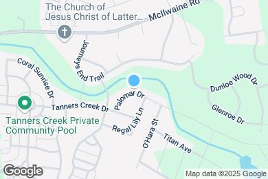 Map image of the property - 12200 Palomar Dr