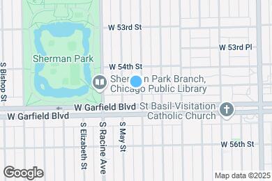 Map image of the property - 5436 S Aberdeen St