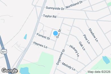 Map image of the property - 1646 Oak St