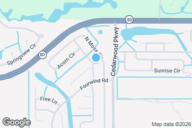 Map image of the property - 6054 N Moss Cir