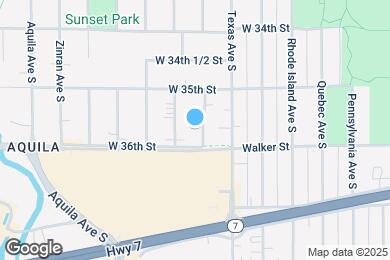 Map image of the property - 3532 Utah Ave S