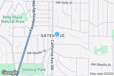 Map image of the property - 7114 California Ave SW