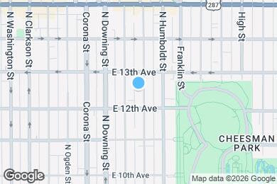 Map image of the property - 1237 Lafayette St