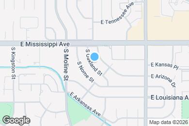 Map image of the property - 1144 S Oakland St
