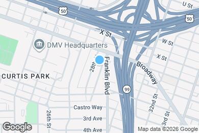 Map image of the property - 2534 San Fernando Way