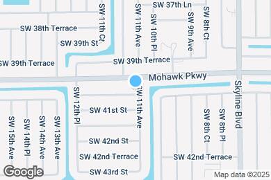 Map image of the property - 1103 SW 40th Terrace