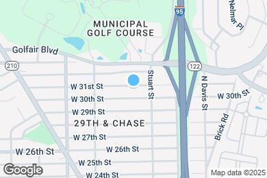 Map image of the property - 1122 W 31st St