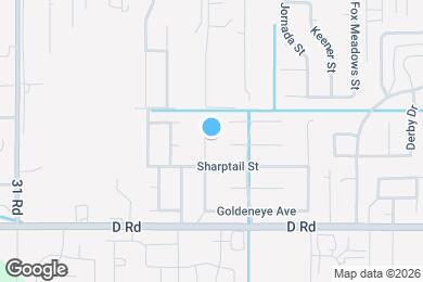 Map image of the property - 416 Pintail Ave