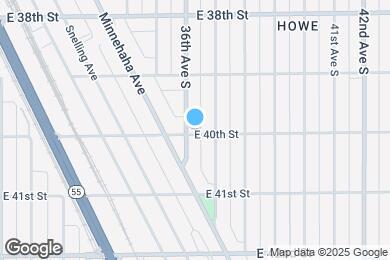 Map image of the property - 3955 36th ave south