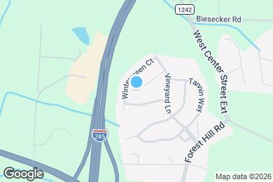 Map image of the property - 124 Fining Court