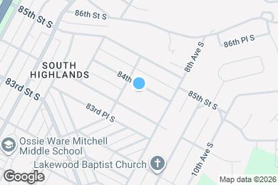 Map image of the property - 716 84th Pl S