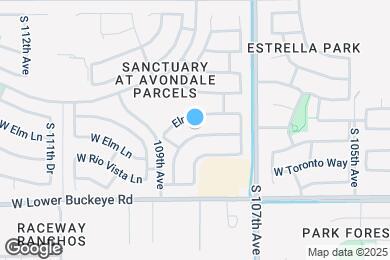 Map image of the property - 10802 W Rio Vista Ln