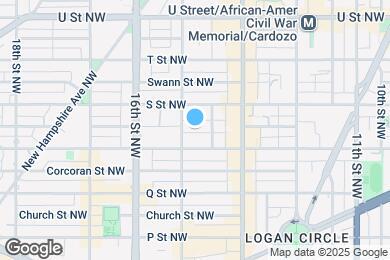 Map image of the property - 1715 15th St NW