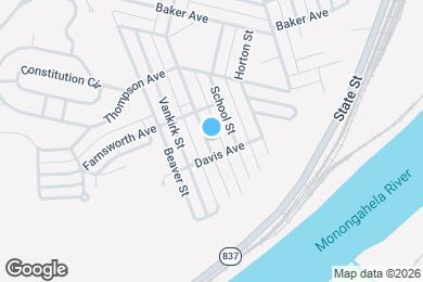 Map image of the property - 878 Miller Ave