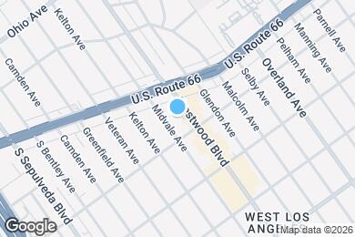 Map image of the property - 1855 Westwood Blvd
