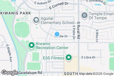 Map image of the property - 425 E Julie Dr