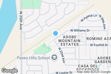 Map image of the property - 3190 W Williams Dr