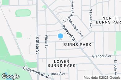 Map image of the property - 913 Dewey Ave