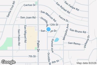 Map image of the property - 66613 San Diego Dr