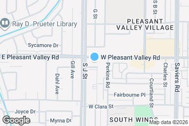 Map image of the property - Villa Monterey Apartments