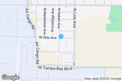 Map image of the property - 4115 N Hubert Ave