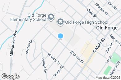 Map image of the property - 425 W Grace St