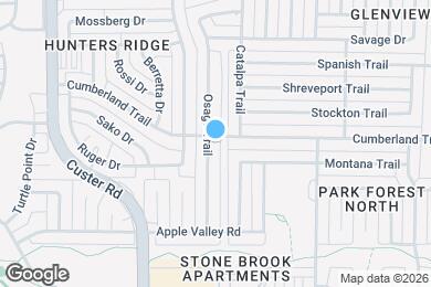 Map image of the property - 6556 Osage Trail